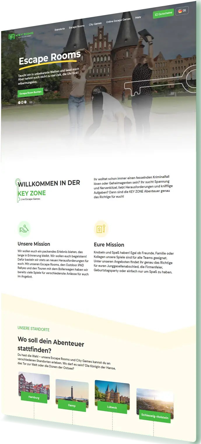 Key Zone - Websites project by Devbion