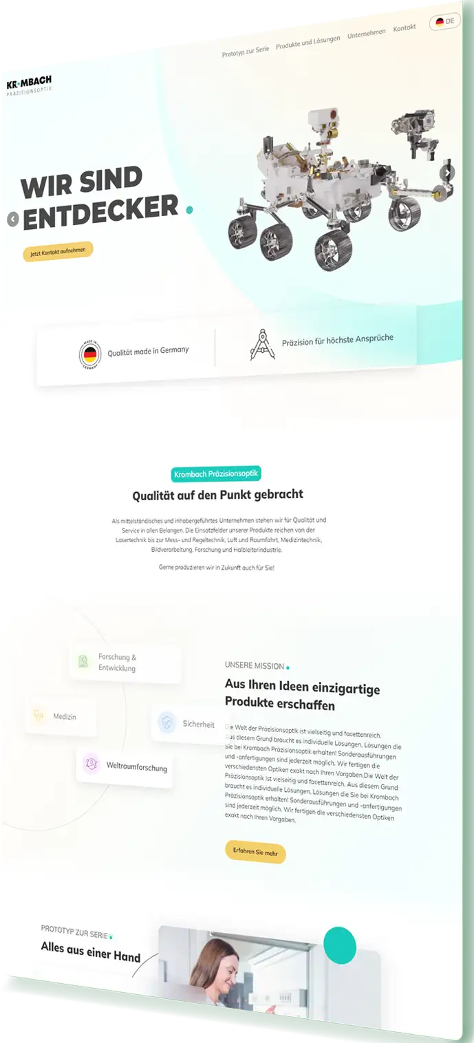krombach-freiburg - Websites project by Devbion