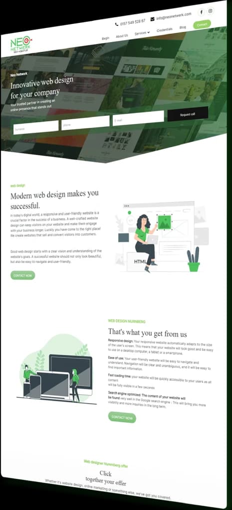 Noe-Netwerk - Websites project by Devbion
